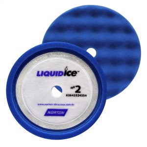 BOINA VELCRO ESPUMA AZUL 2 LIQUIDICE 8" - LUSTRO
