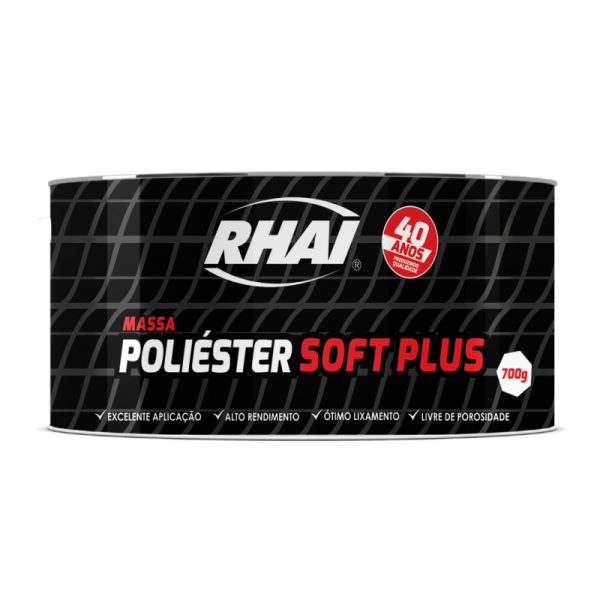 MASSA POLIESTER SOFT PLUS 700G